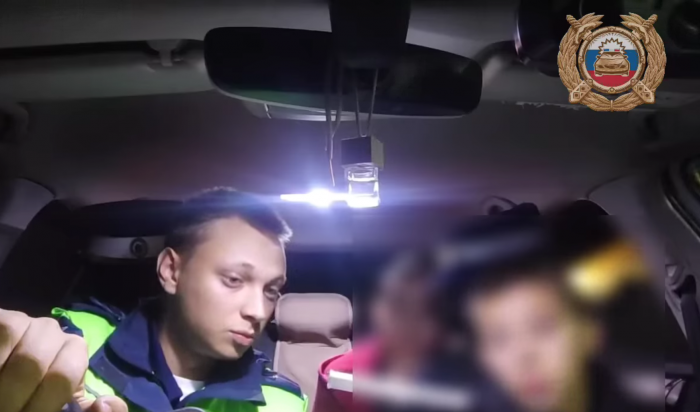 Пьяного школьника на мотоцикле задержали в Куйтунском районе (Видео)