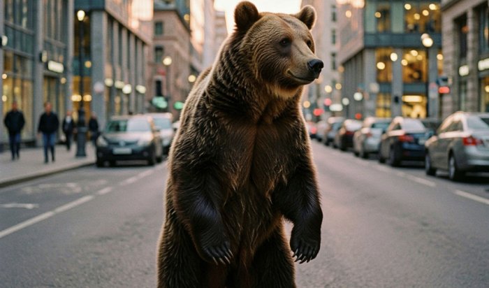 Мэрия Байкальска призвала горожан не выходить из дома из-за нападения медведя