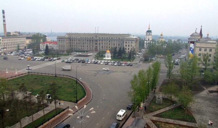 В Иркутске 7 мая закроют движение транспорта в районе сквера им. Кирова