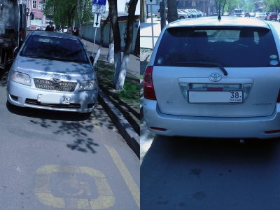 В Иркутске водитель запрыгнул на эвакуатор, увозивший его автомобиль