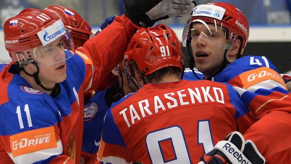 Сборная России по хоккею вышла в полуфинал чемпионата мира