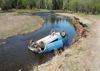 В Иркутском районе в дорожной аварии погиб водитель «Оки»