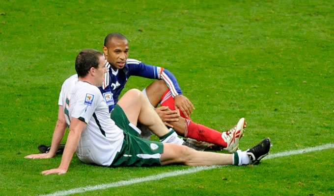 ФИФА заплатила сборной Ирландии $5 млн после поражения  в 2009 году