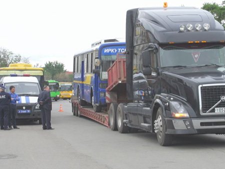 В Иркутске неисправные автобусы будут помещать на штрафплощаку
