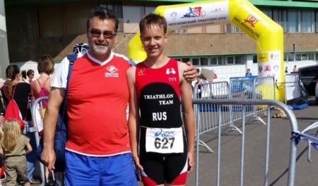 Иркутянин стал победителем 23-го Московского триатлона