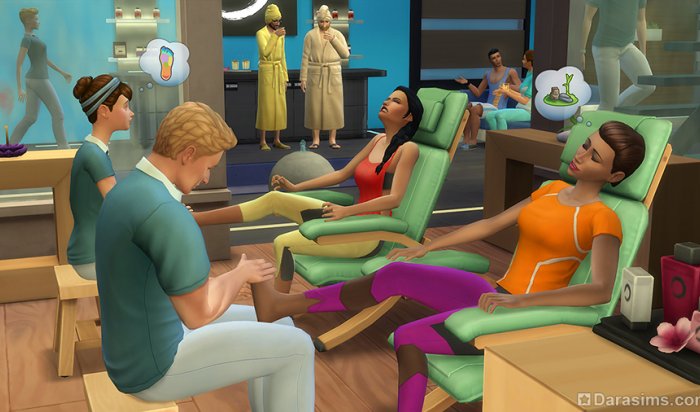 Приложение «The Sims 4: День спа» появится в магазинах  с 14 июля