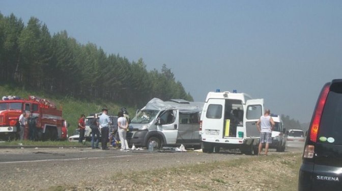 Скончался один из пассажиров, пострадавших в ДТП с участием маршрутки под Ангарском