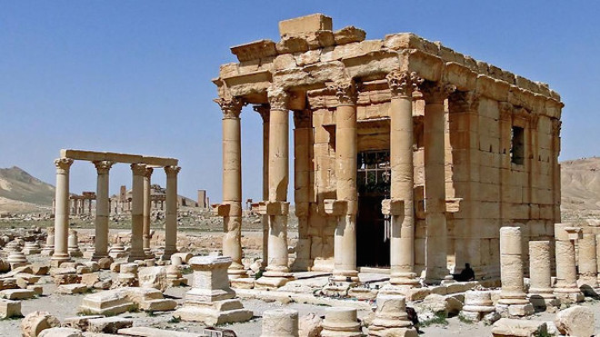 Члены «Исламского государства» взорвали античный храм в Пальмире