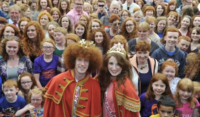 Фестиваль рыжих в Ирландии собрал более 2 тысяч человек