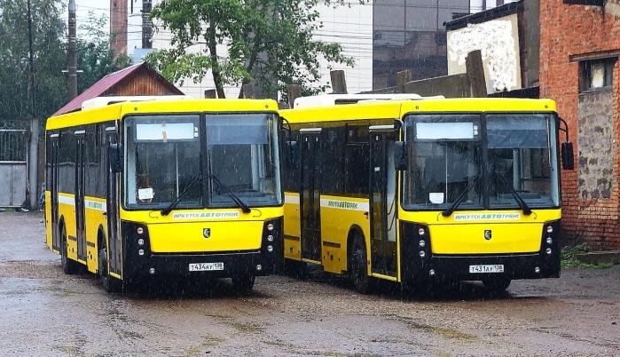 В Иркутске началось обновление парка автобусов
