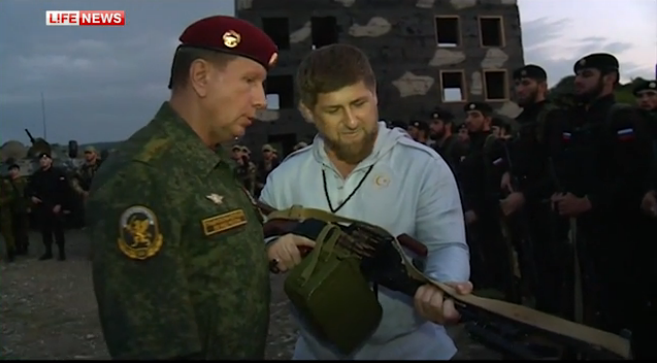 Руководство МВД России проверило готовность спецподразделений Чечни