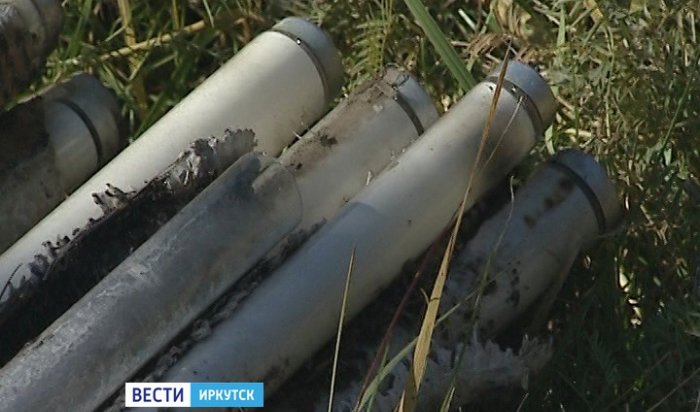 В Ангарском районе обнаружили свалку опасных ртутных отходов