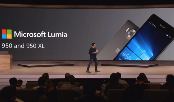 Компания Microsoft представила новые смартфоны Lumia, планшет Surface Pro 4 и ноутбук Surface Book