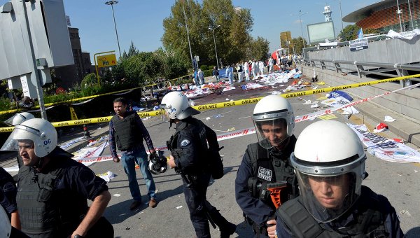 В Анкаре в результате теракта погибли 95 человек