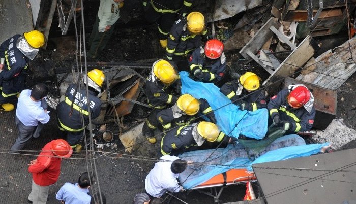 В Китае в результате взрыва на химическом заводе погибли 9 человек