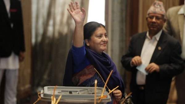 Бидхиа Бхандари стала первой в истории Непала женщиной-президентом