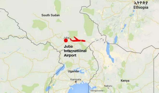 В Южном Судане взорвался самолет российского производства Ан-12