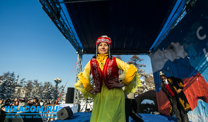 В Иркутске отпраздновали всероссийский День народного единства