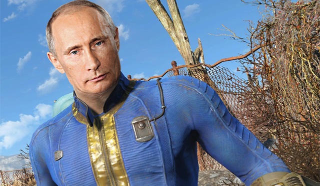 Геймеры воссоздали в Fallout 4 внешность Владимира Путина и Барака Обамы