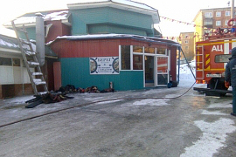 В Иркутске произошел пожар в кафе «Берег»