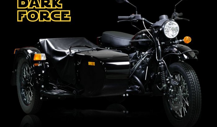 Мотозавод «Урал» посвятил лимитированную серию мотоциклов Ural Dark Force фильму «Звездные войны»