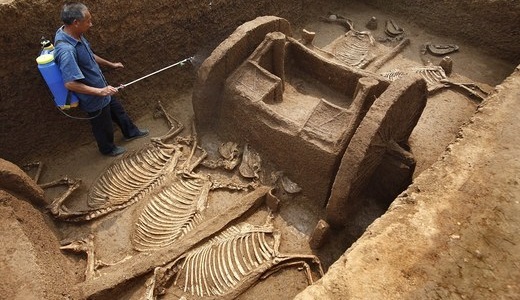 В центральном Китае обнаружены захоронения возрастом 2600 лет