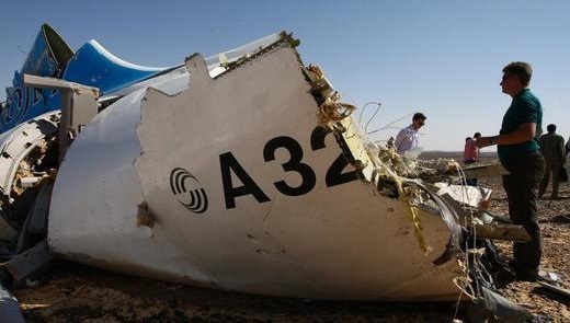 «Ъ»: ФСБ установила тип взрывчатки, заложенной на борту разбившегося A-321