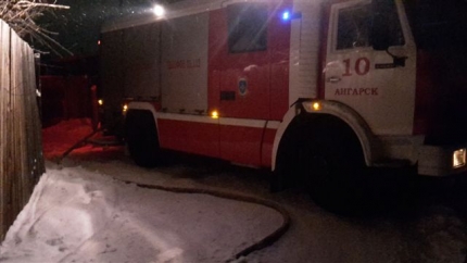 В Ангарске при пожаре в дачном доме погибли три человека