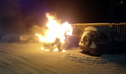 За 2016 год в Иркутской области произошло 11 возгораний автомобилей