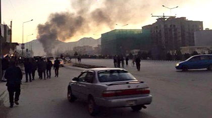 Возле посольства России в Кабуле прогремел мощный взрыв