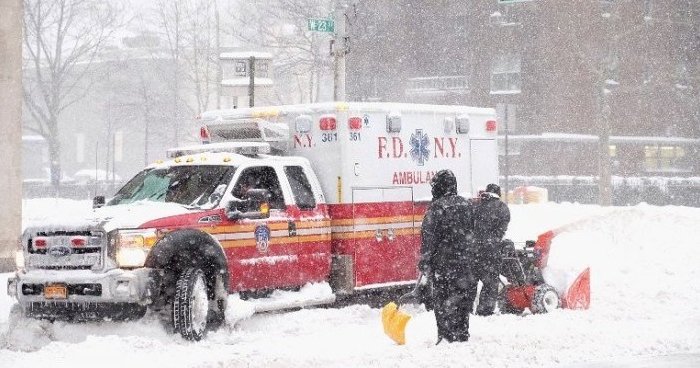 В США из-за снегопадов погиб 41 человек