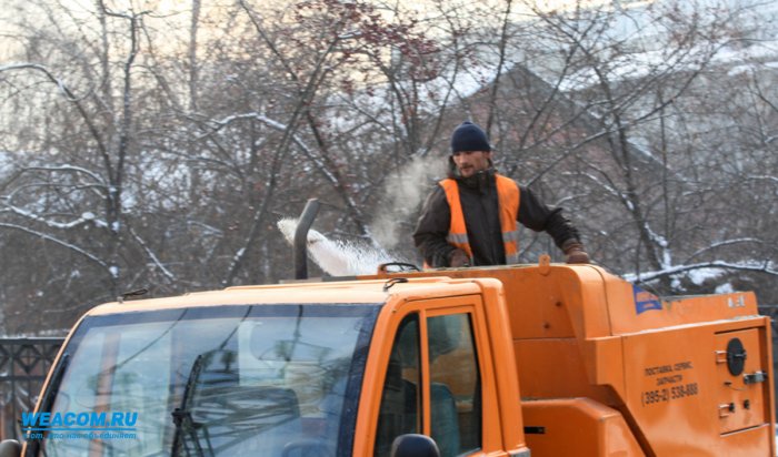 Администрацию Ангарска через суд заставили очистить дороги от снега