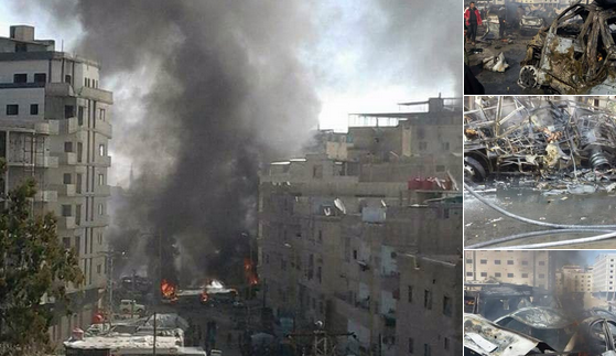 В столице Сирии прогремели два мощных взрыва