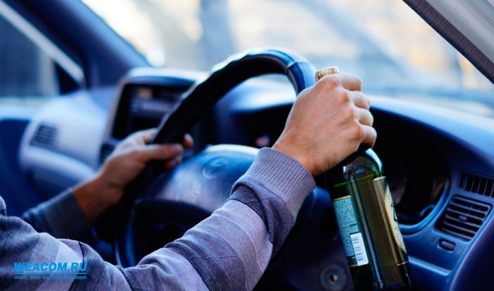 В Приангарье 114 водителей задержаны за повторное управление транспортом в состоянии опьянения