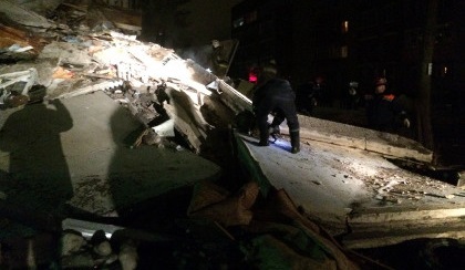 В Ярославле подъезд жилого дома рухнул из-за взрыва бытового газа