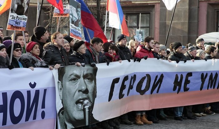 В России прошли марши в память о погибшем Борисе Немцове