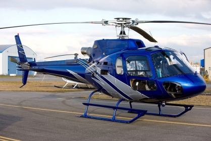 В Ленинградской области потерпел крушение вертолет Eurocopter AF-350