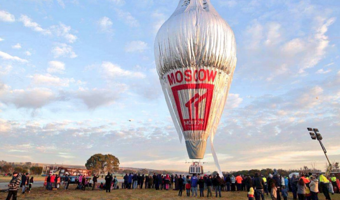 Фёдор Конюхов начал кругосветное путешествие на воздушном шаре