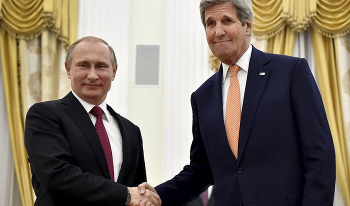 Путин и Керри договорились усилить давление на террористов в Сирии