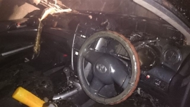 В Иркутской области за минувшие сутки сгорели два автомобиля