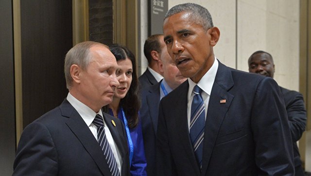 Путин и Обама провели встречу на саммите G20
