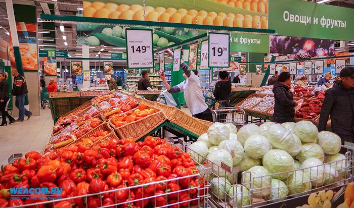 В Иркутской области средние потребительские цены на продовольственные товары за месяц снизились на 0,5%