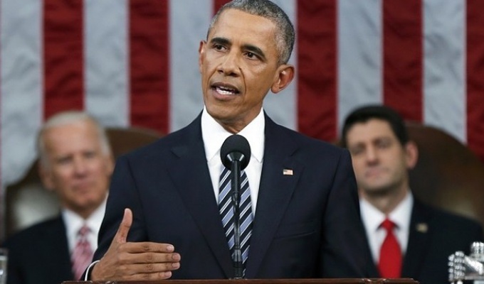 Обама пожаловался протестующей в Огайо на плохой слух и зрение