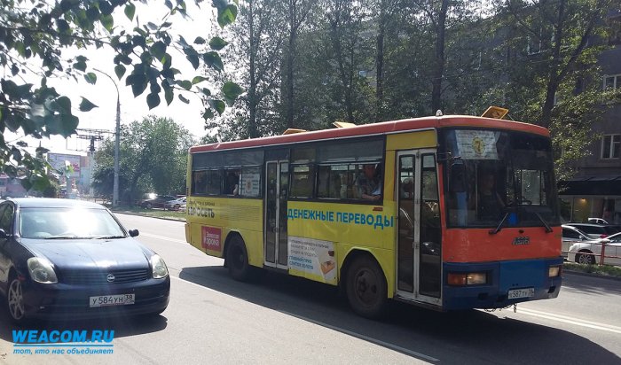 В Иркутске водителя автобуса № 7 «к» оштрафовали за «лысую» резину