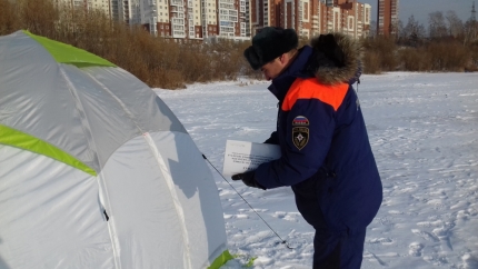 В Иркутской области выявили 11 мест несанкционированного выхода на лёд