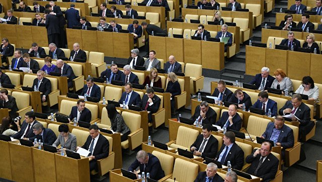 Женщины-депутаты попросились с заседания Госдумы домой кормить мужей