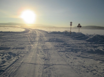 Еще четыре ледовые переправы открылись в Иркутской области