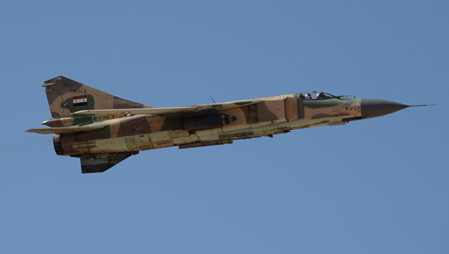 Самолет сирийских ВВС разбился в провинции Хомс