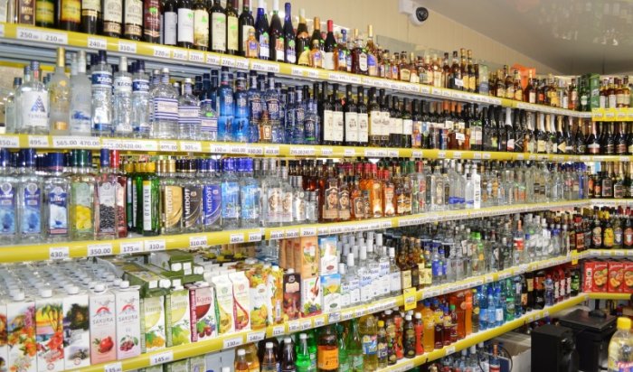 В Иркутске в торговом павильоне в Юбилейном изъято 473 литра алкоголя