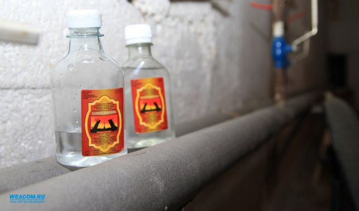 В Иркутске в подвале коттеджа на улице Автомобильной обнаружено 10 тысяч бутылок «Боярышника»